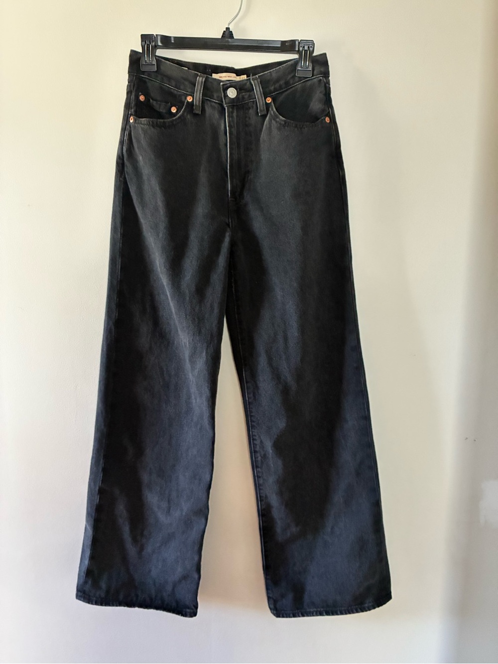 Levi's Black Wide-Leg Jeans for Women
